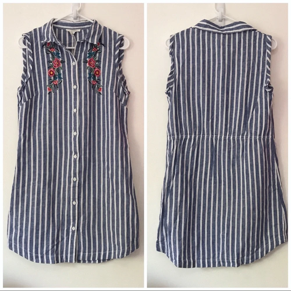 beachlunchlounge ⋆ linen blend dress